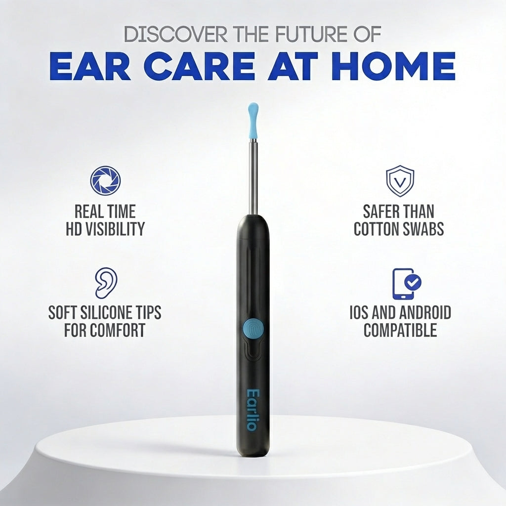Earlio EarVision: Clinically Trusted Ear Care Technology