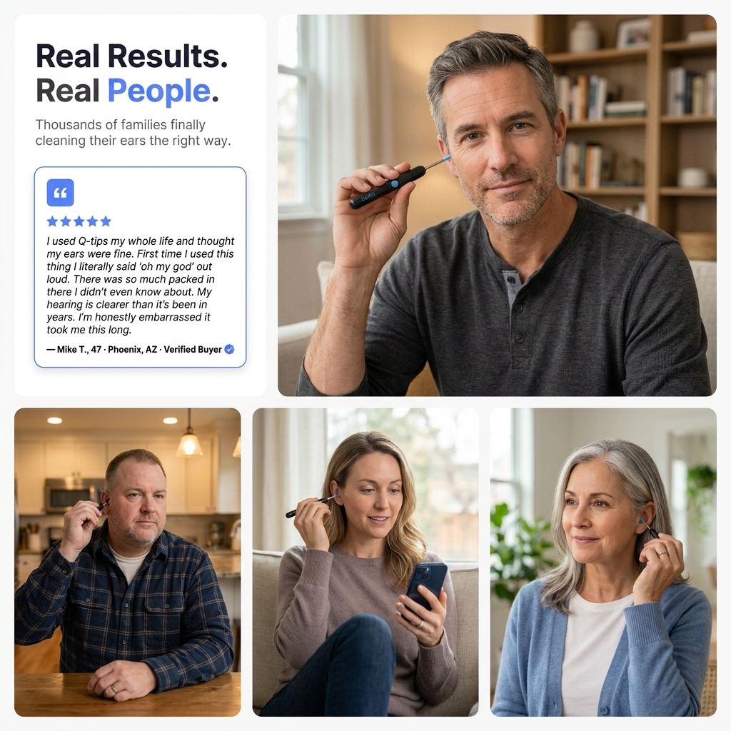 Earlio EarVision: Clinically Trusted Ear Care Technology